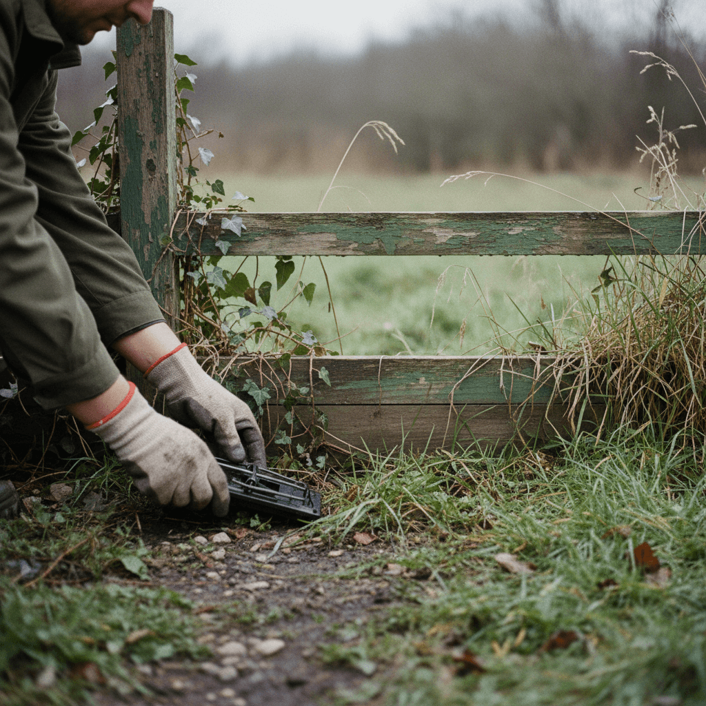 Sichere Köderstationen im Außenbereich